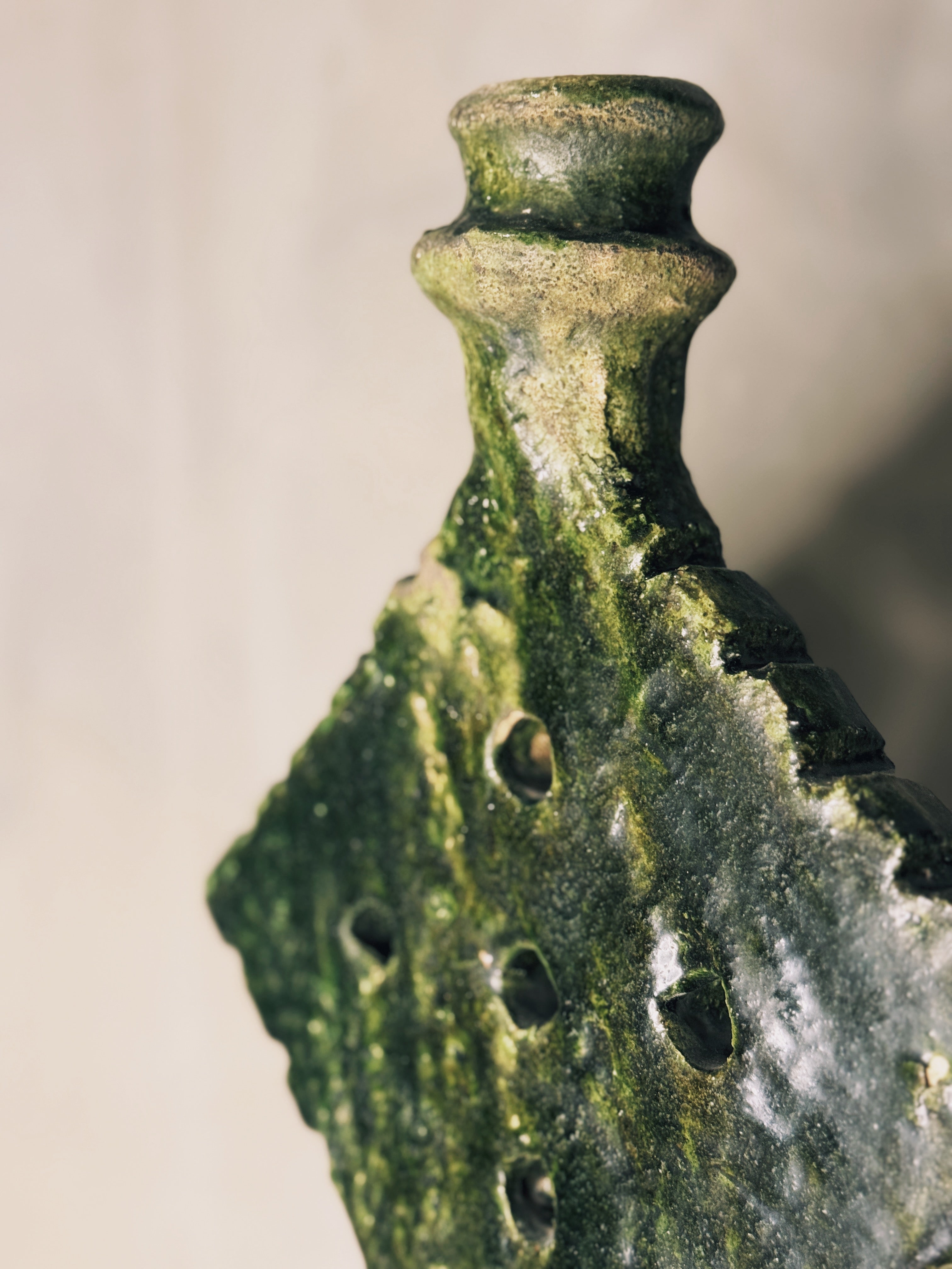 Large Tamgroute Diamond Candle Holder