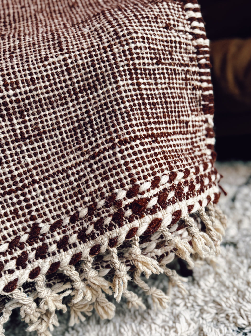 Terracotta Kilim Runner Rug
