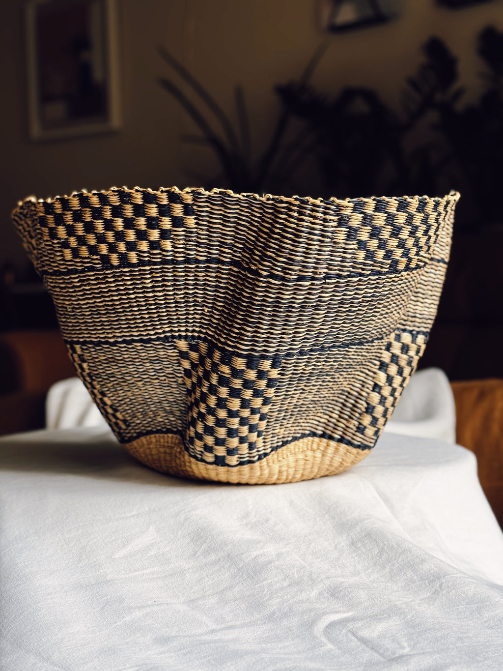 Handwoven Wicker Basket