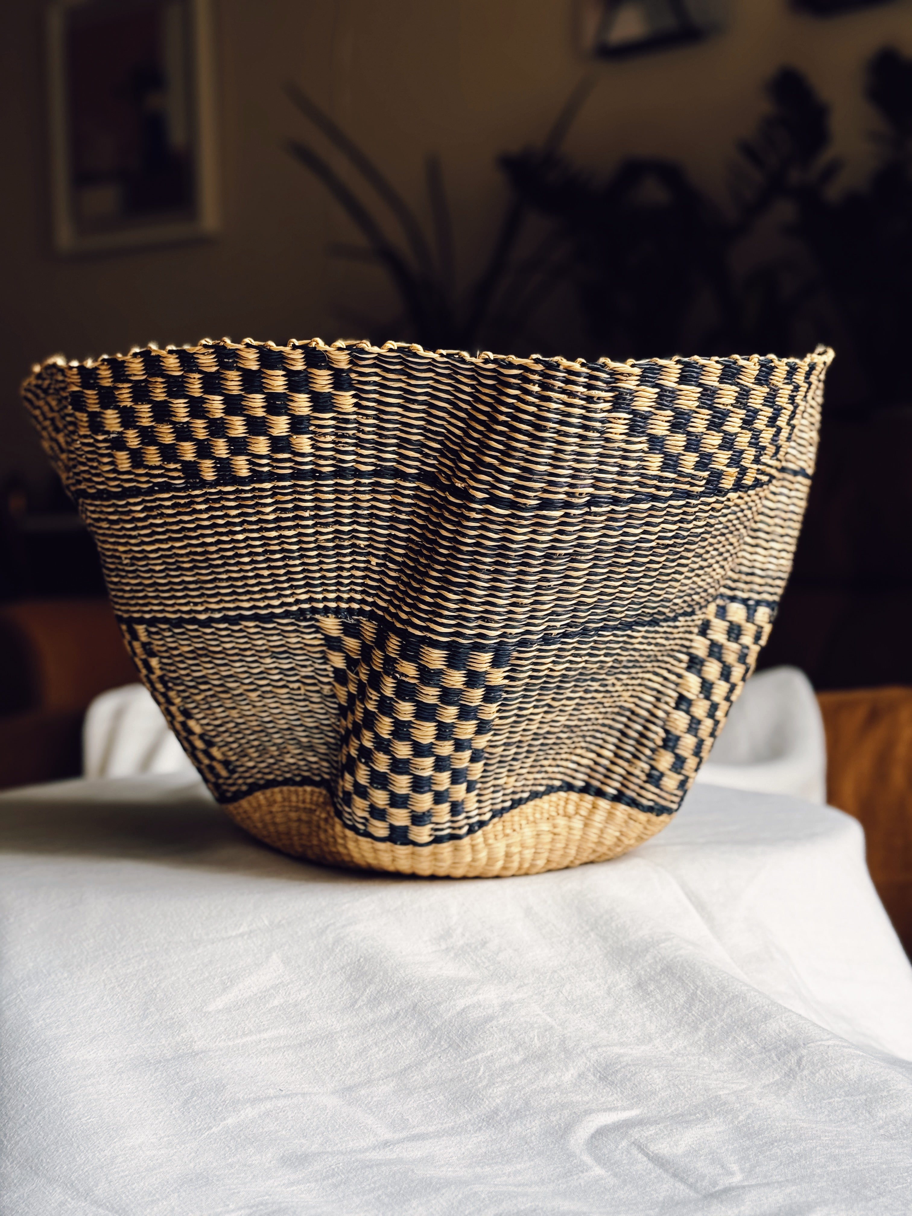 Handwoven Wicker Basket