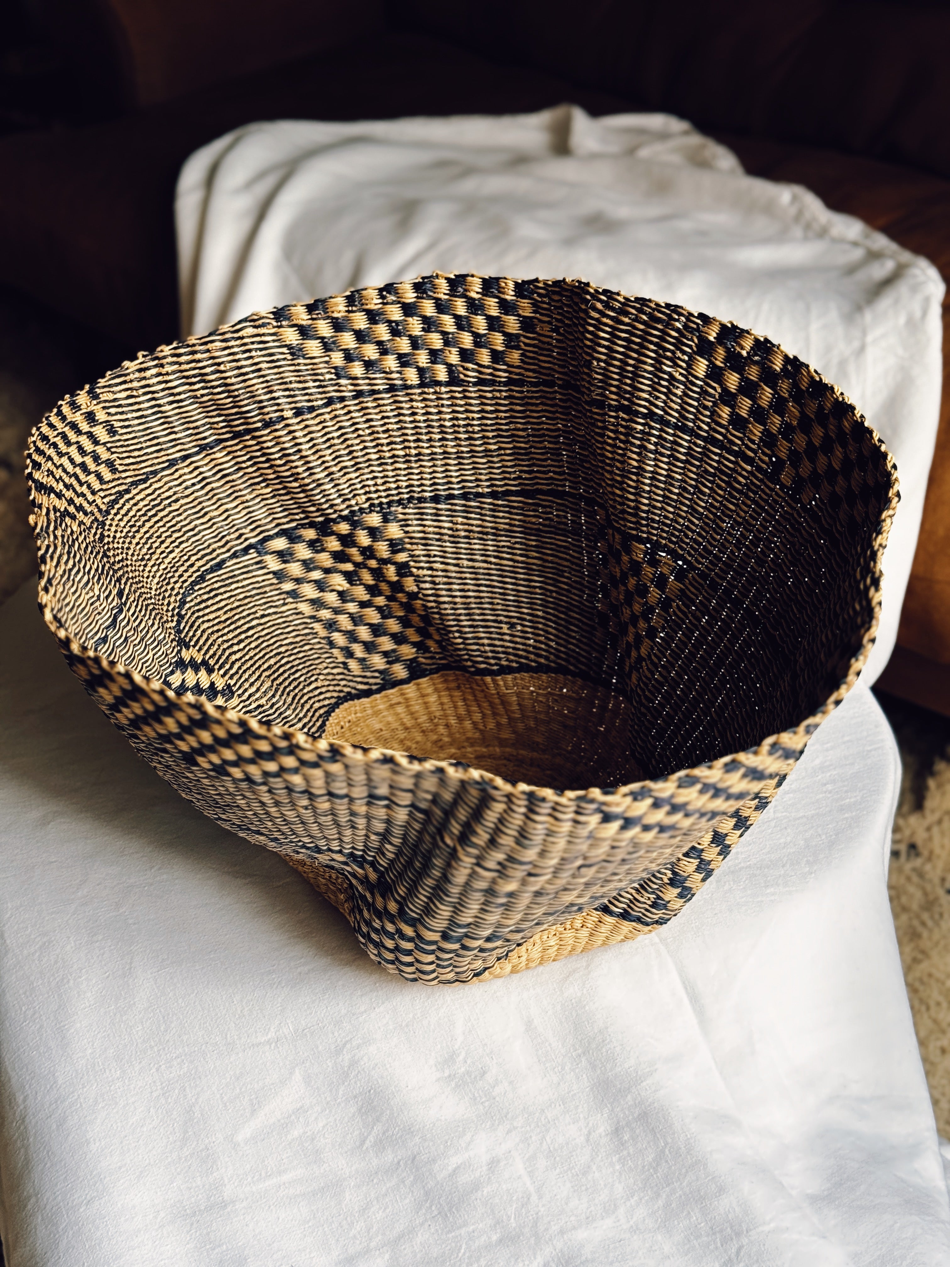 Handwoven Wicker Basket