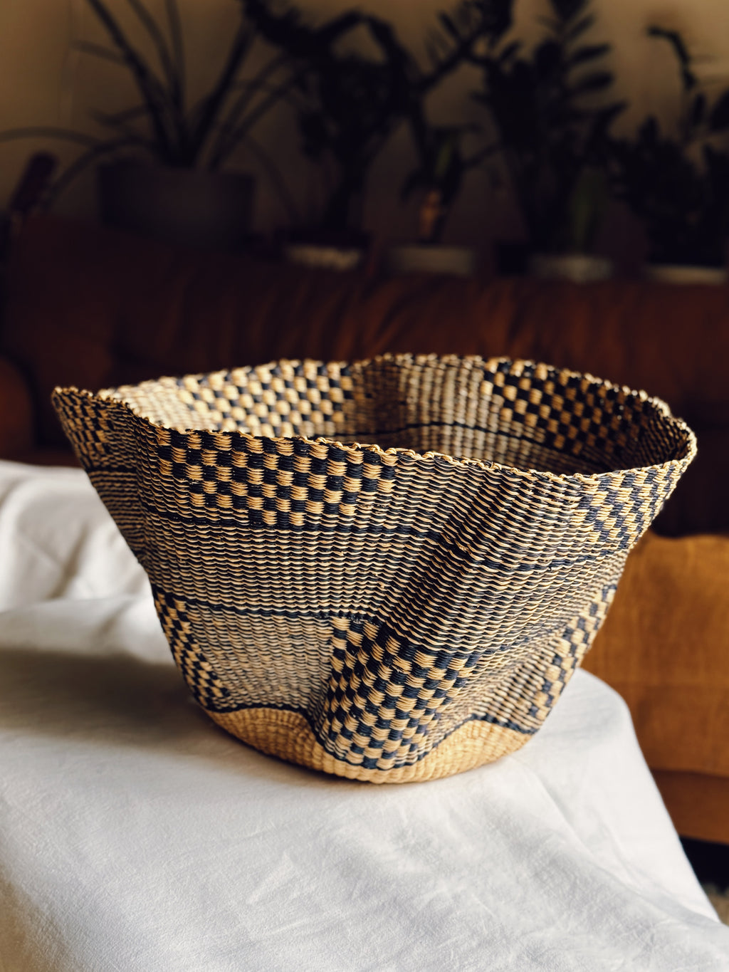 Handwoven Wicker Basket