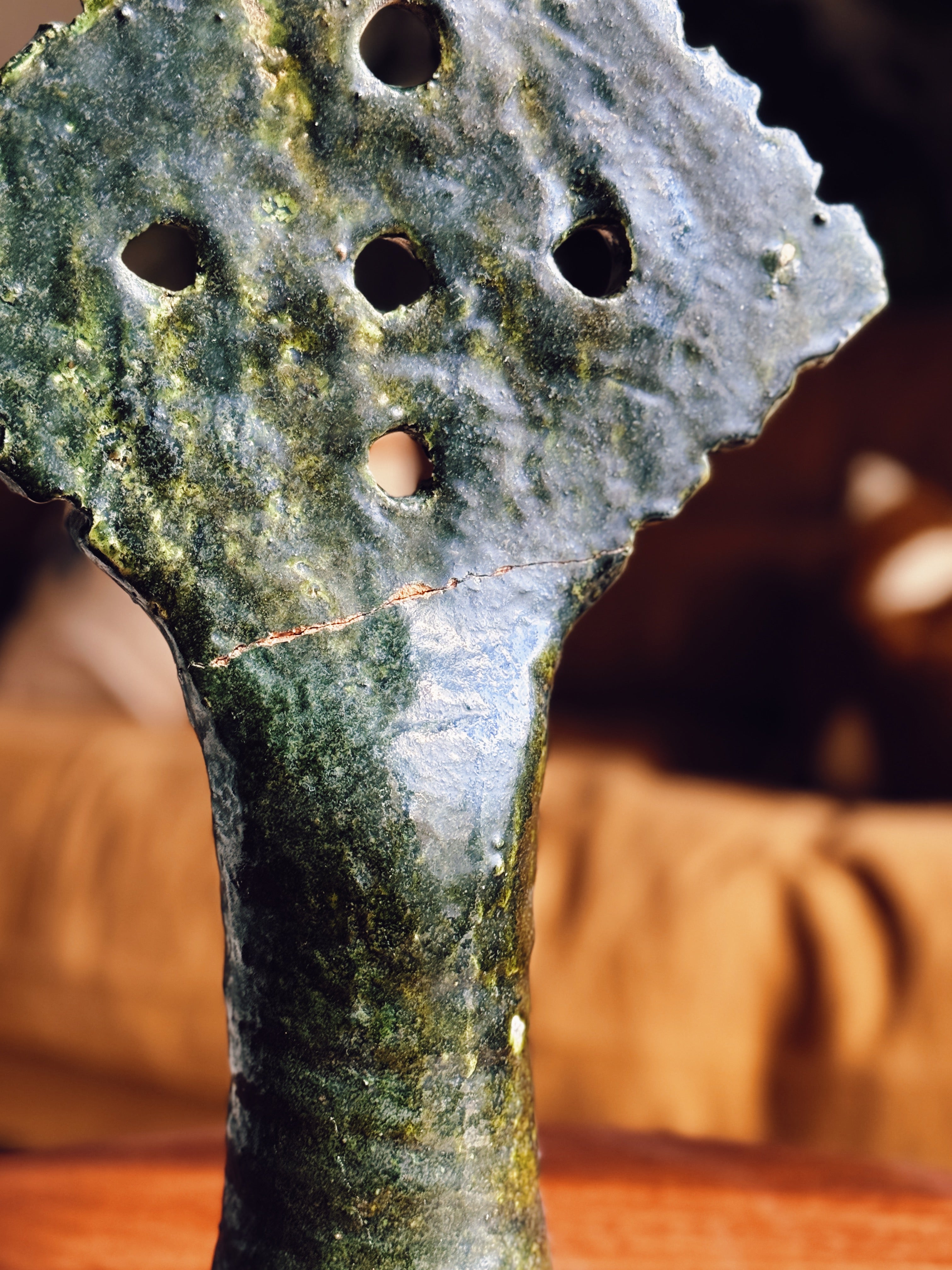 Large Tamgroute Candle Holder