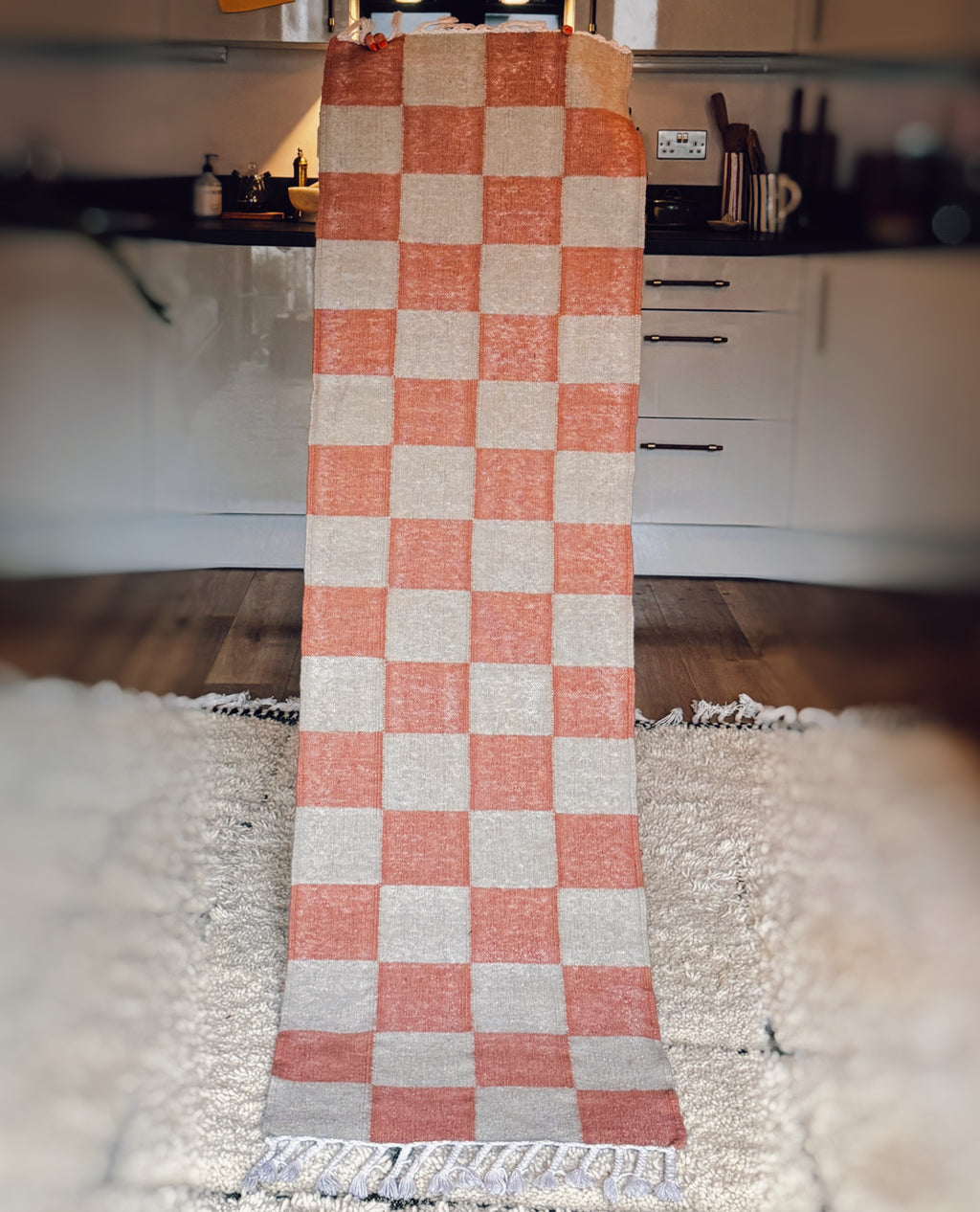 Chequered Wool Rugs