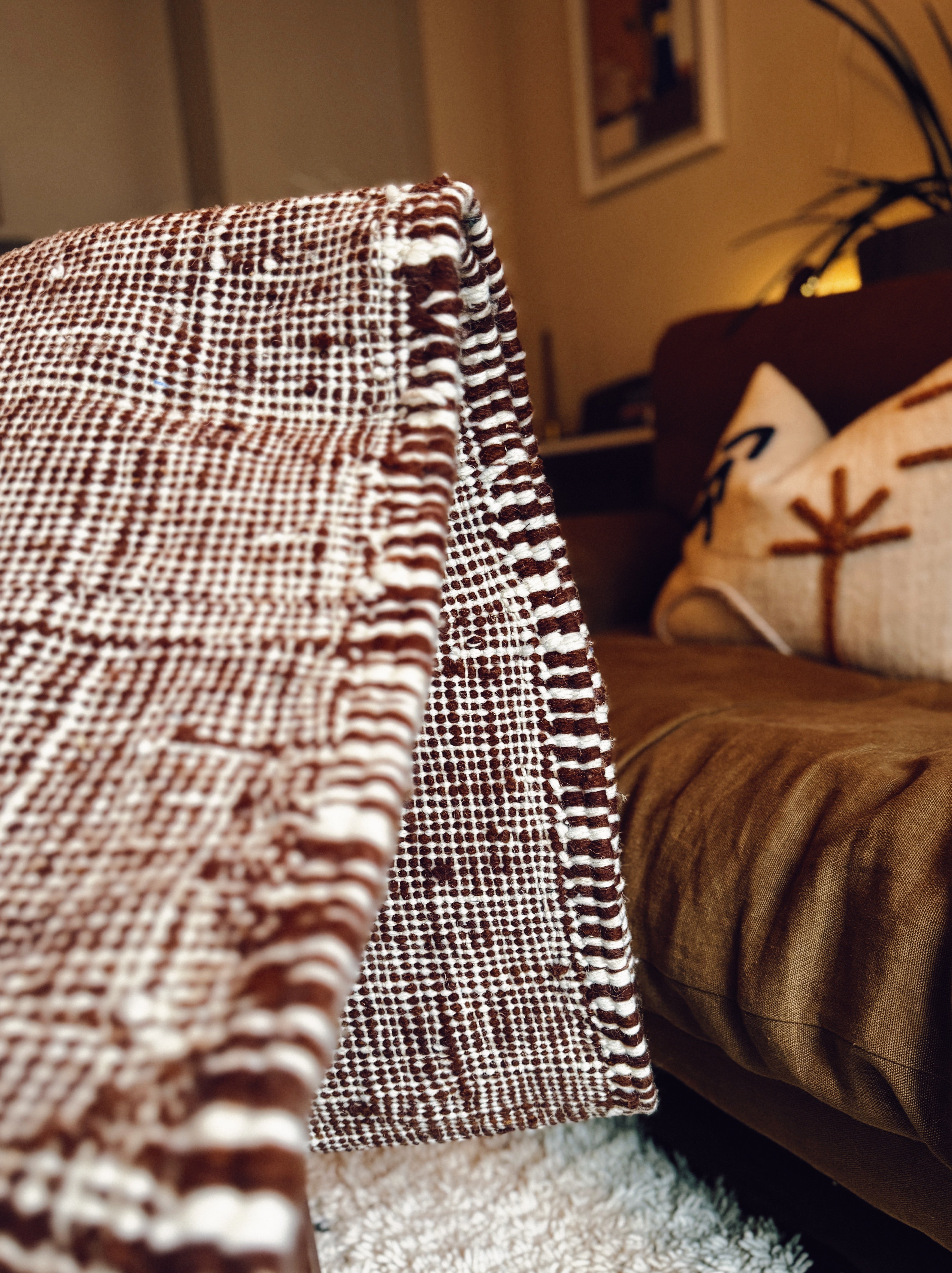 Terracotta Kilim Runner Rug