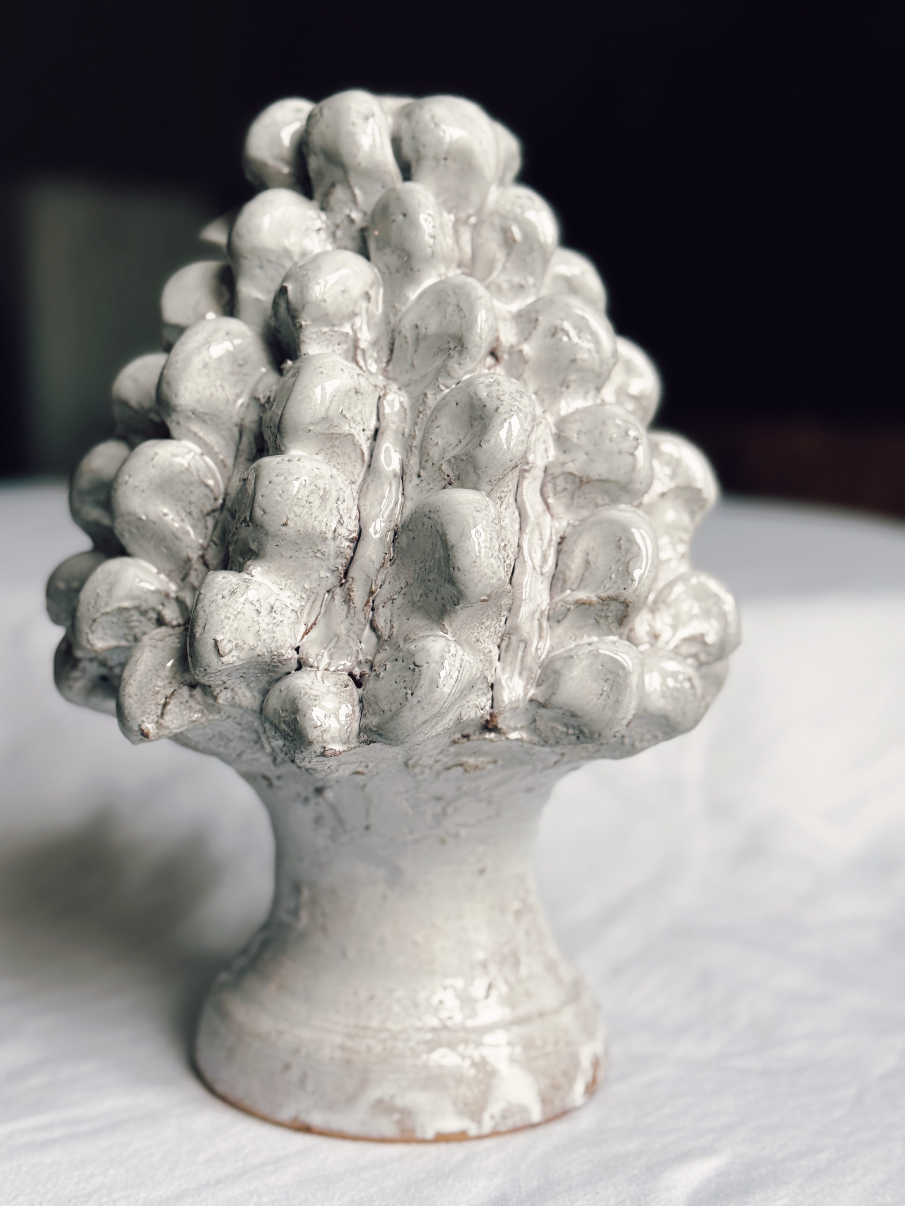 White Tamegroute Sculpture Piece