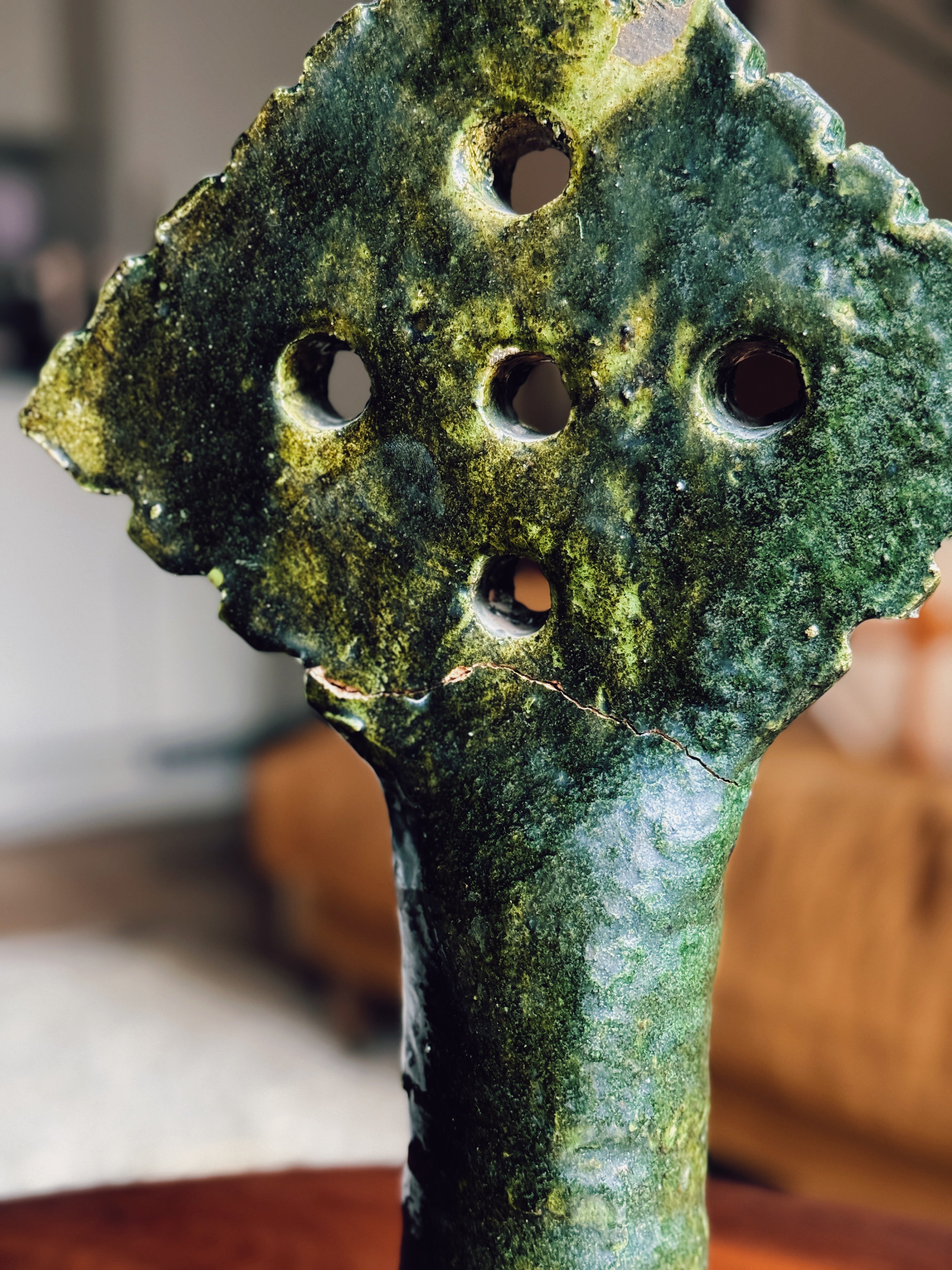 Large Tamgroute Candle Holder