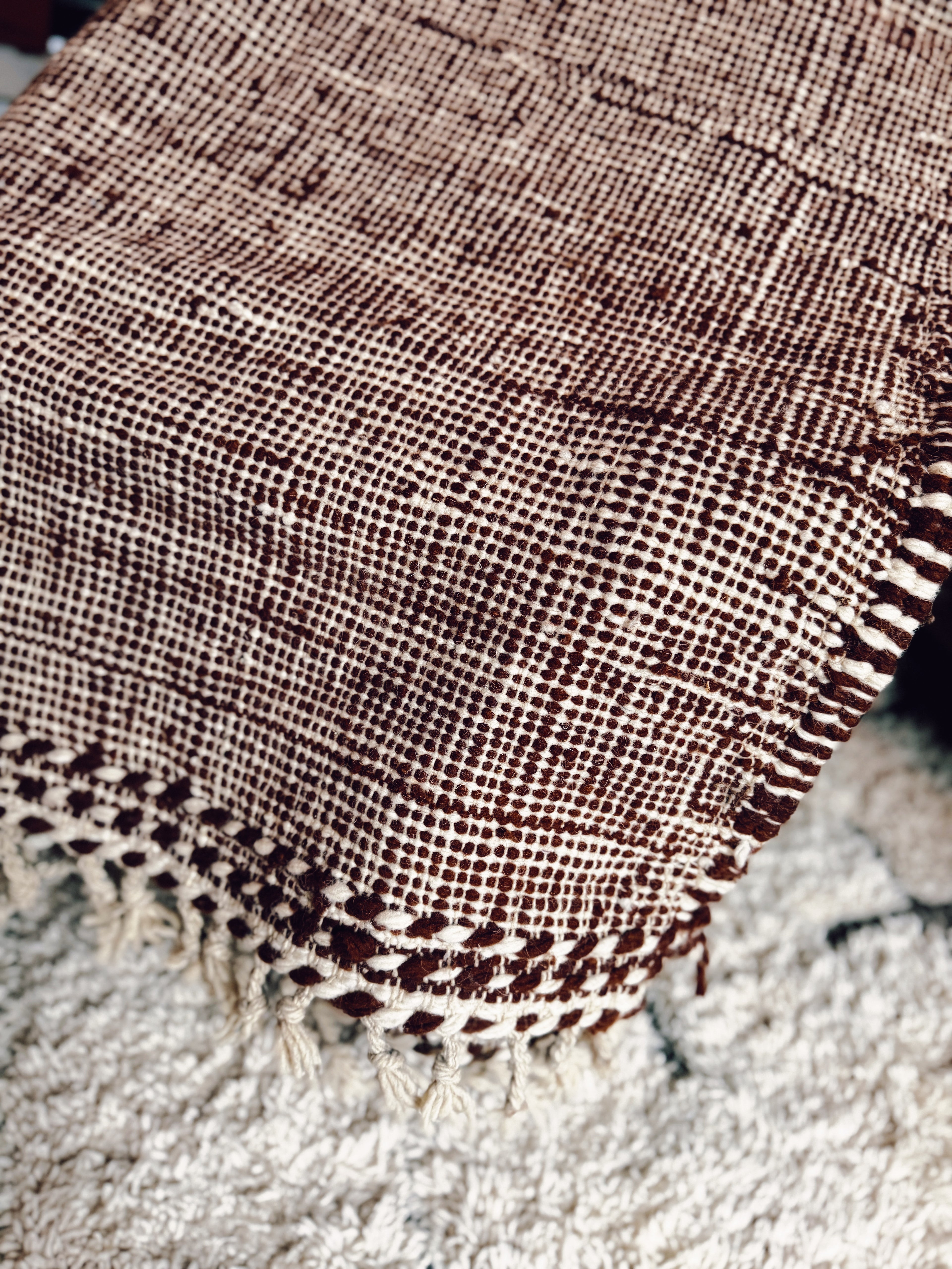 Terracotta Kilim Runner Rug