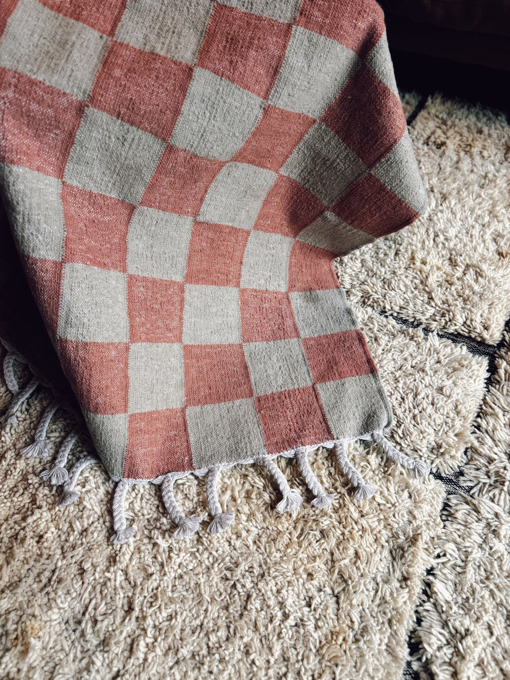 Chequered Wool Rugs
