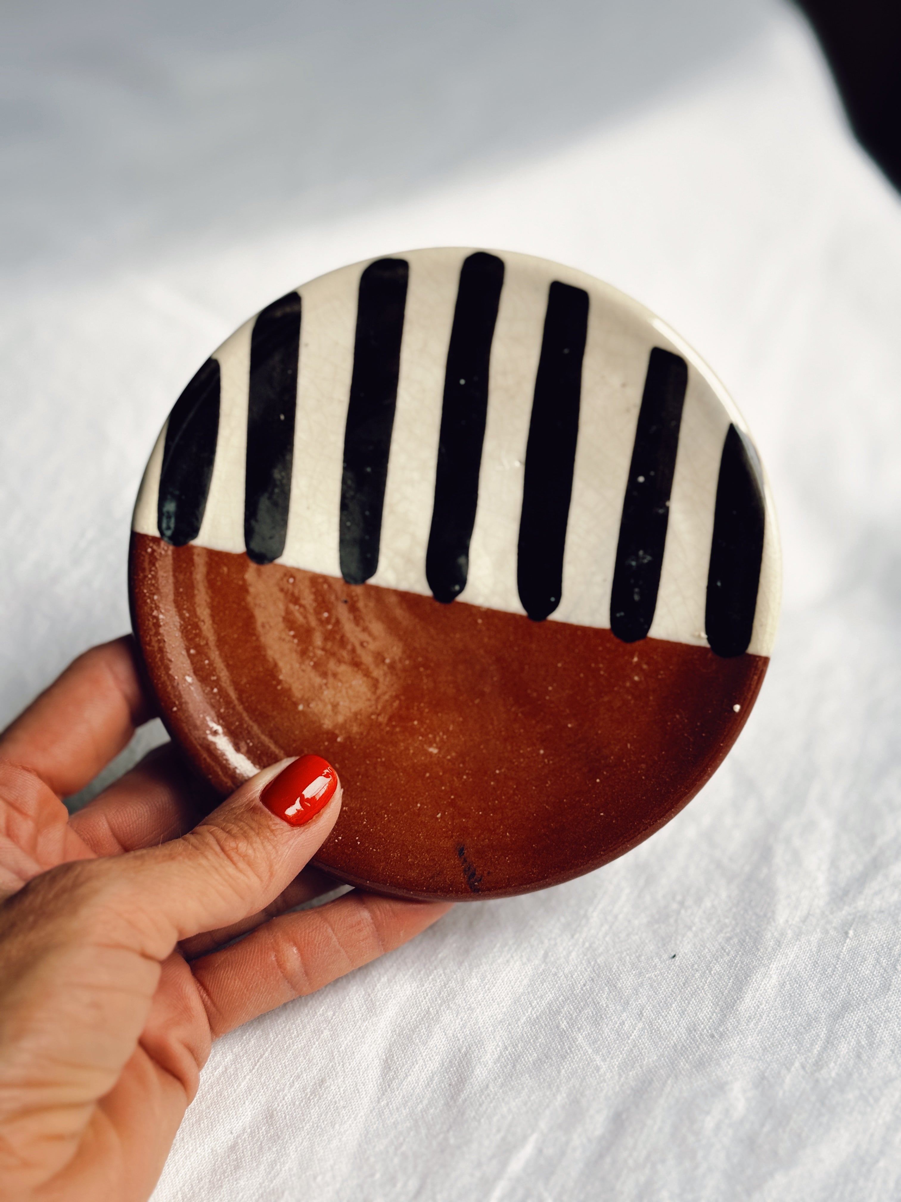 Small Hand-painted Side Plate