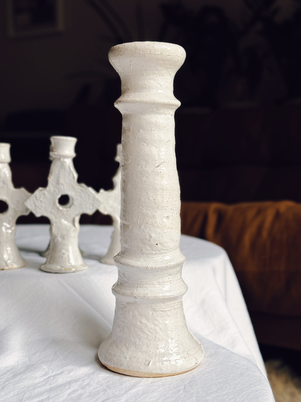White Tamegroute Pillar