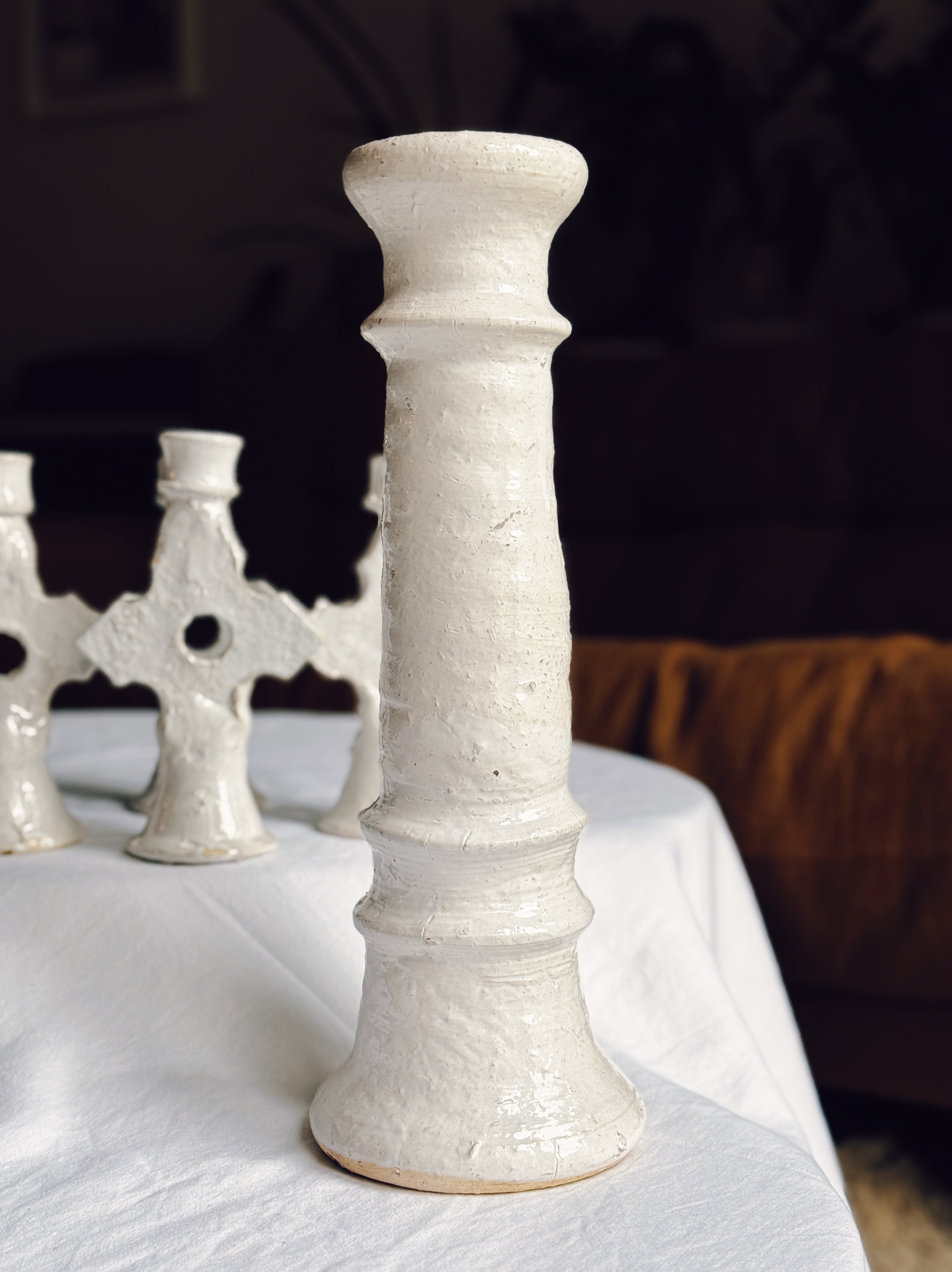White Tamegroute Pillar