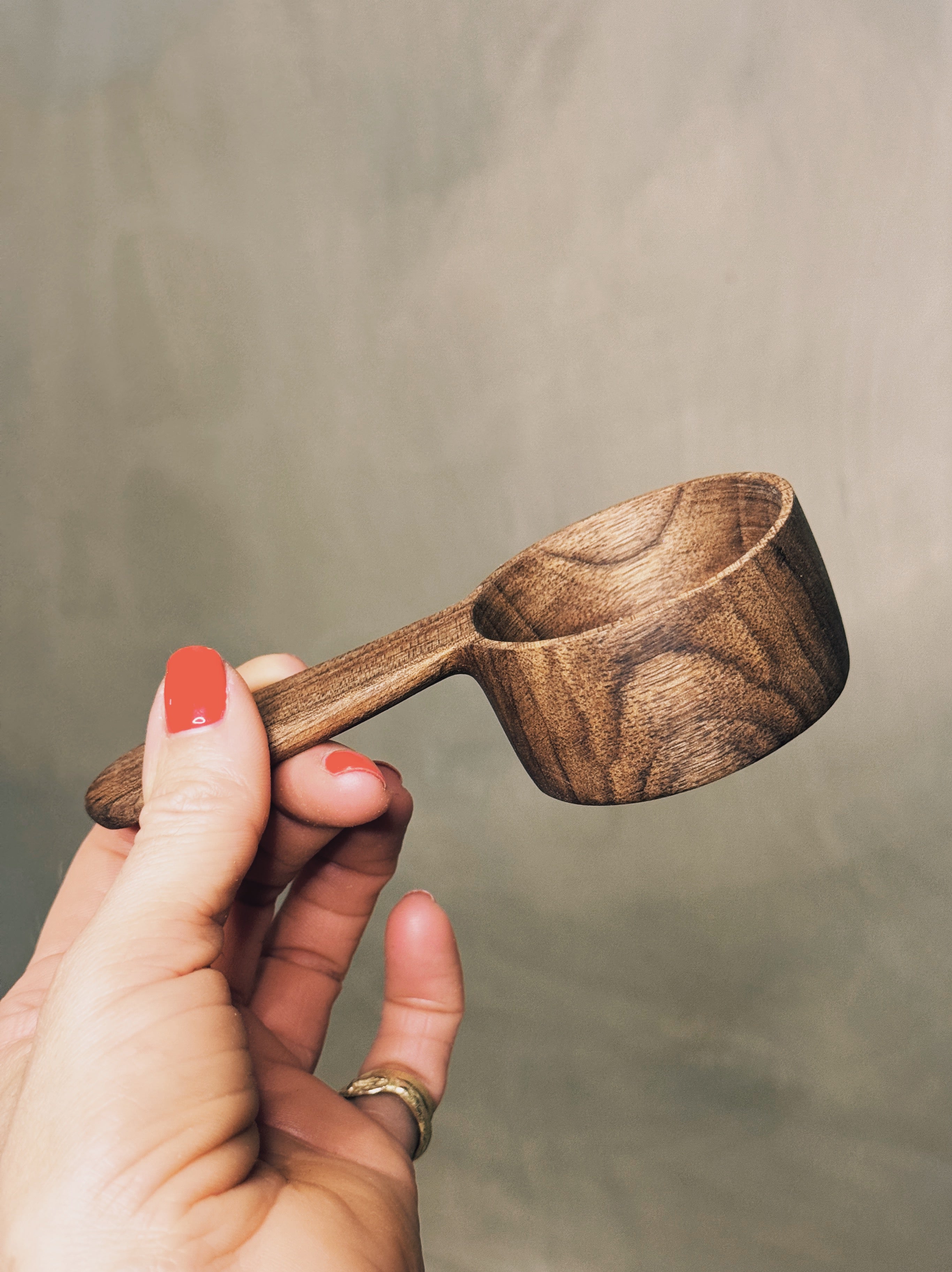 Wooden Coffee Bean Scoop