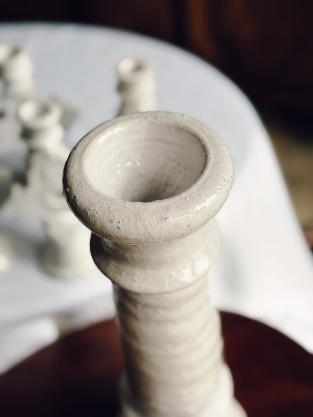 White Tamegroute Pillar