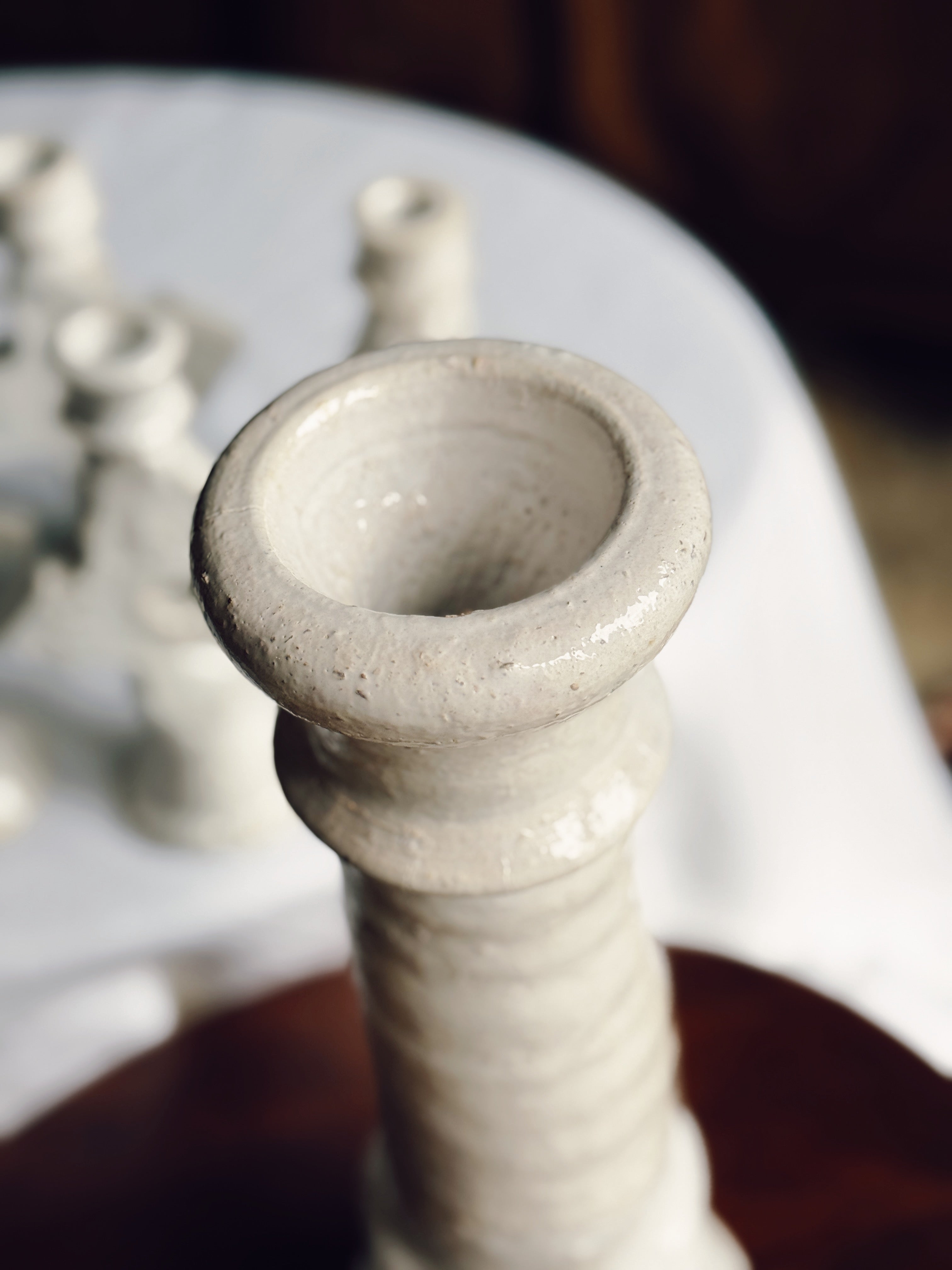 White Tamegroute Pillar