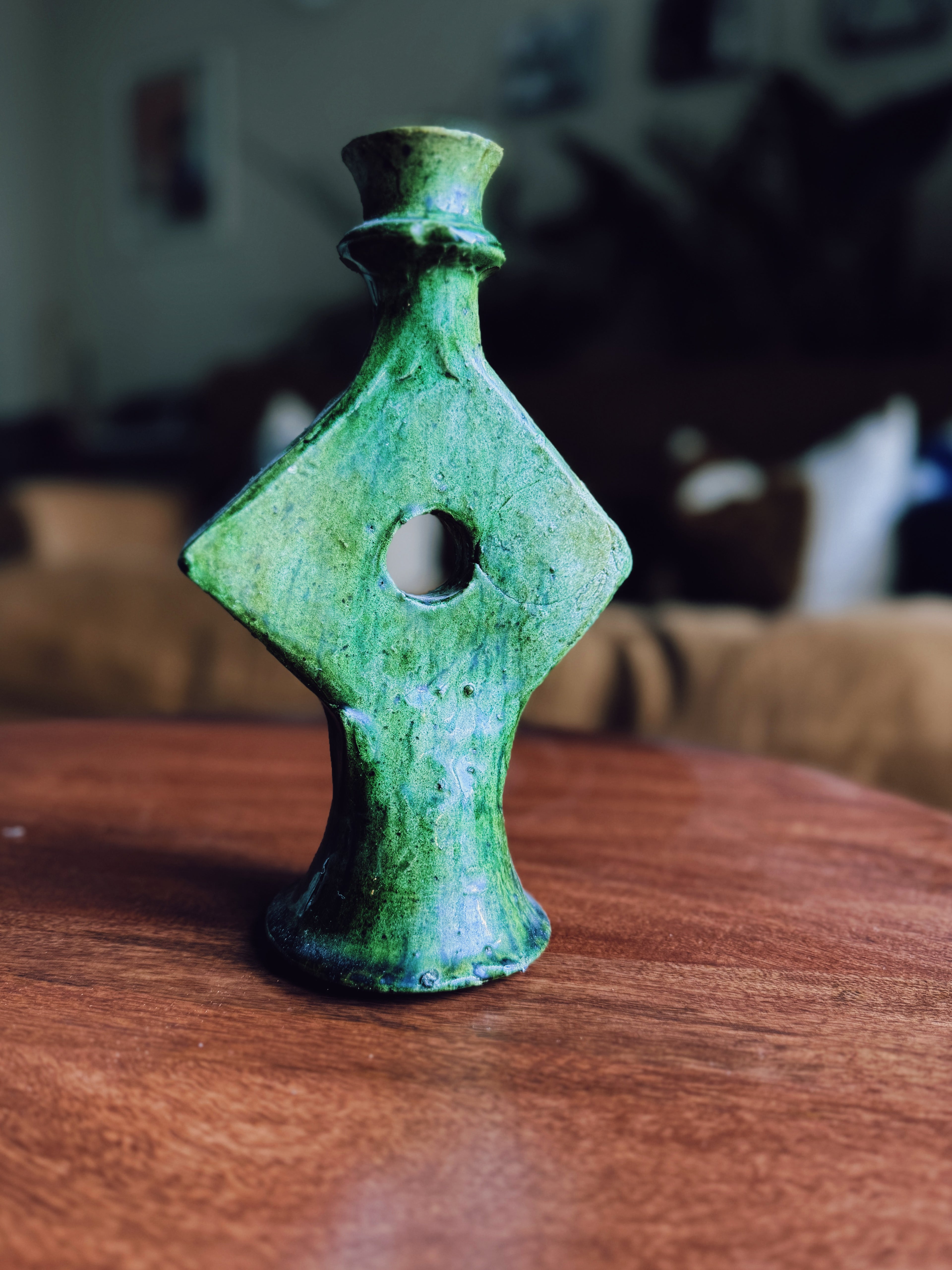 Tamgroute Small Diamond Candle Holder