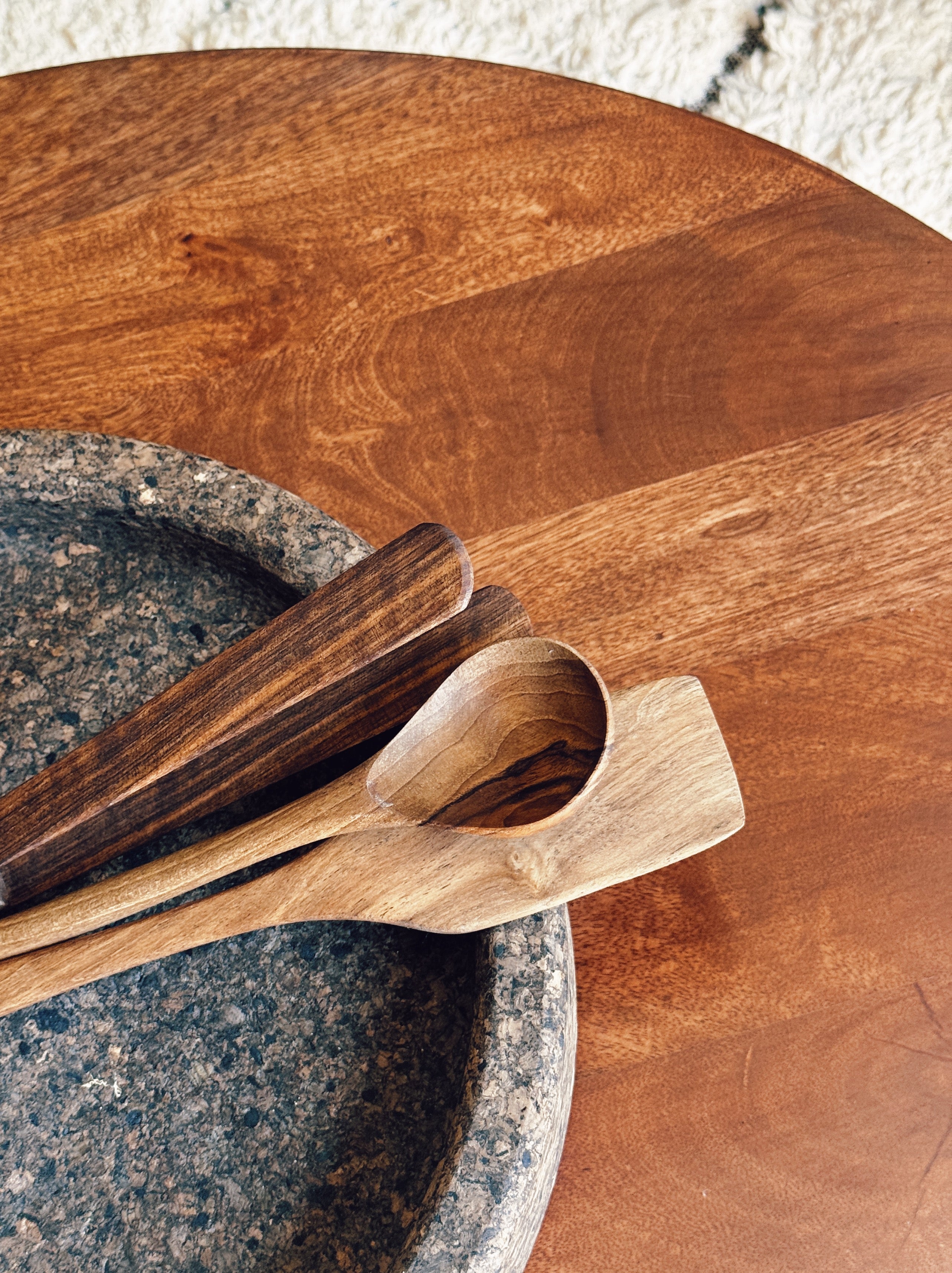 Handcrafted Wooden Kitchen Utensil Set
