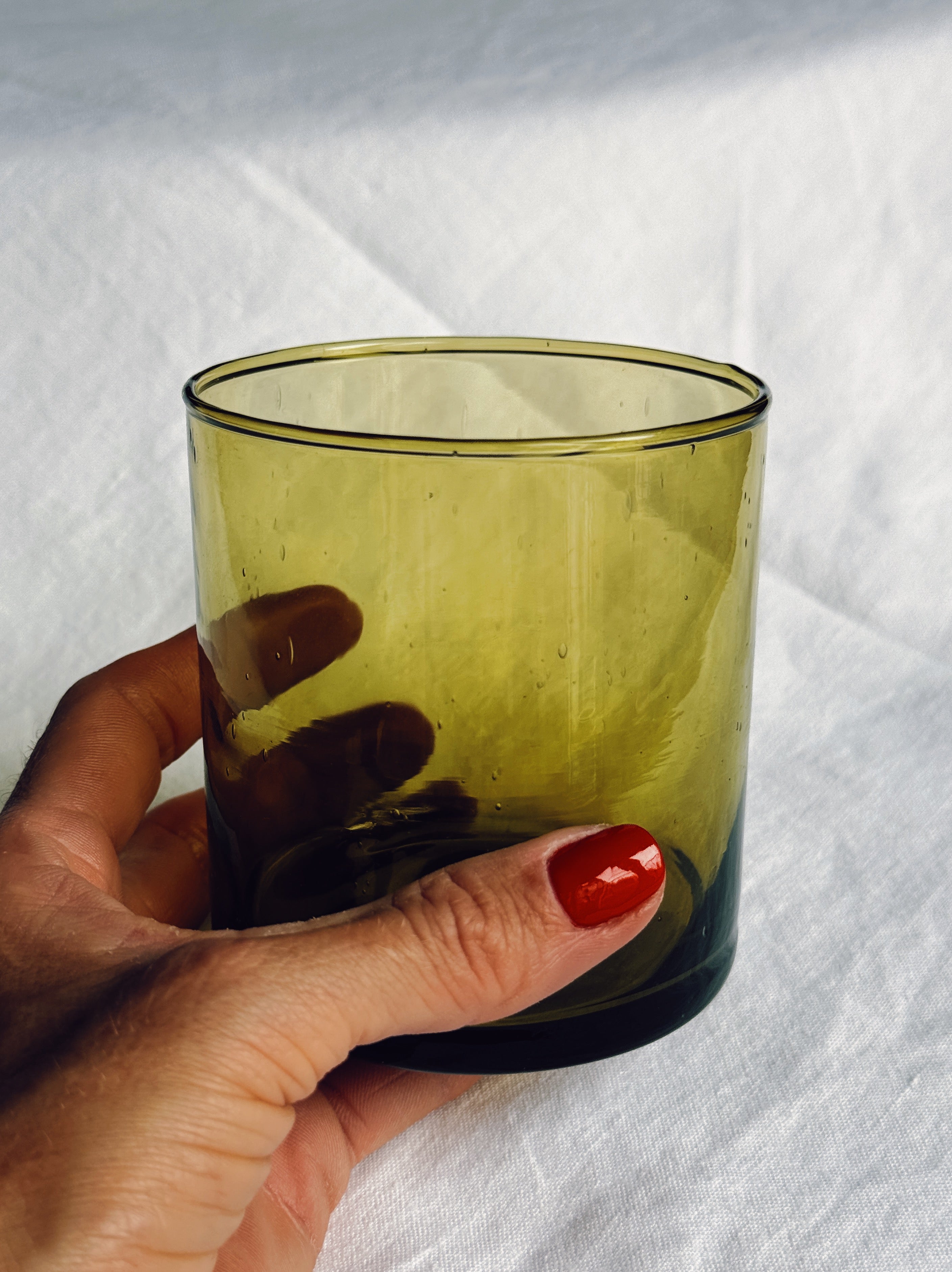 Hand Blown Beldi Glasses - Multiple Sizes