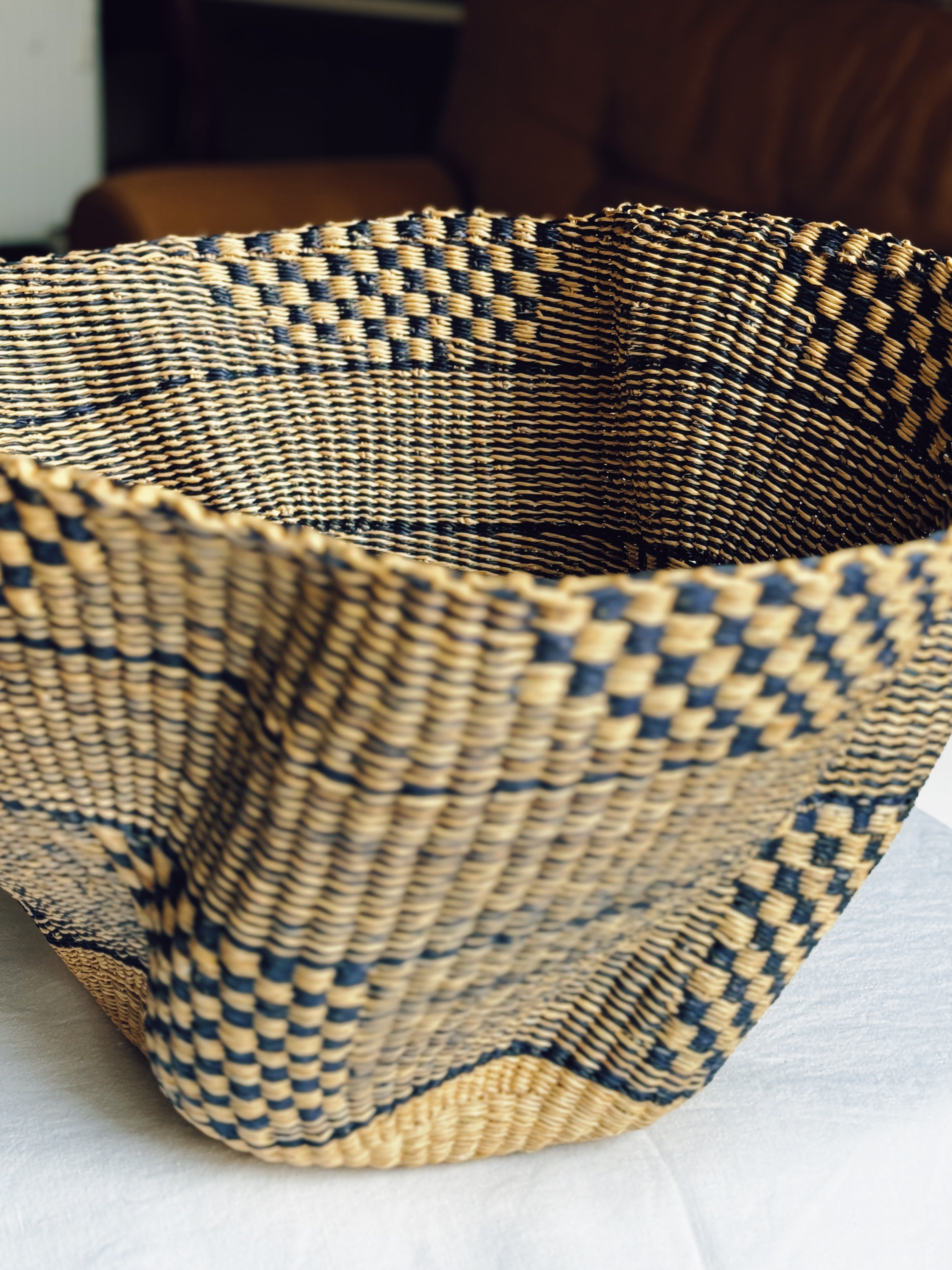 Handwoven Wicker Basket