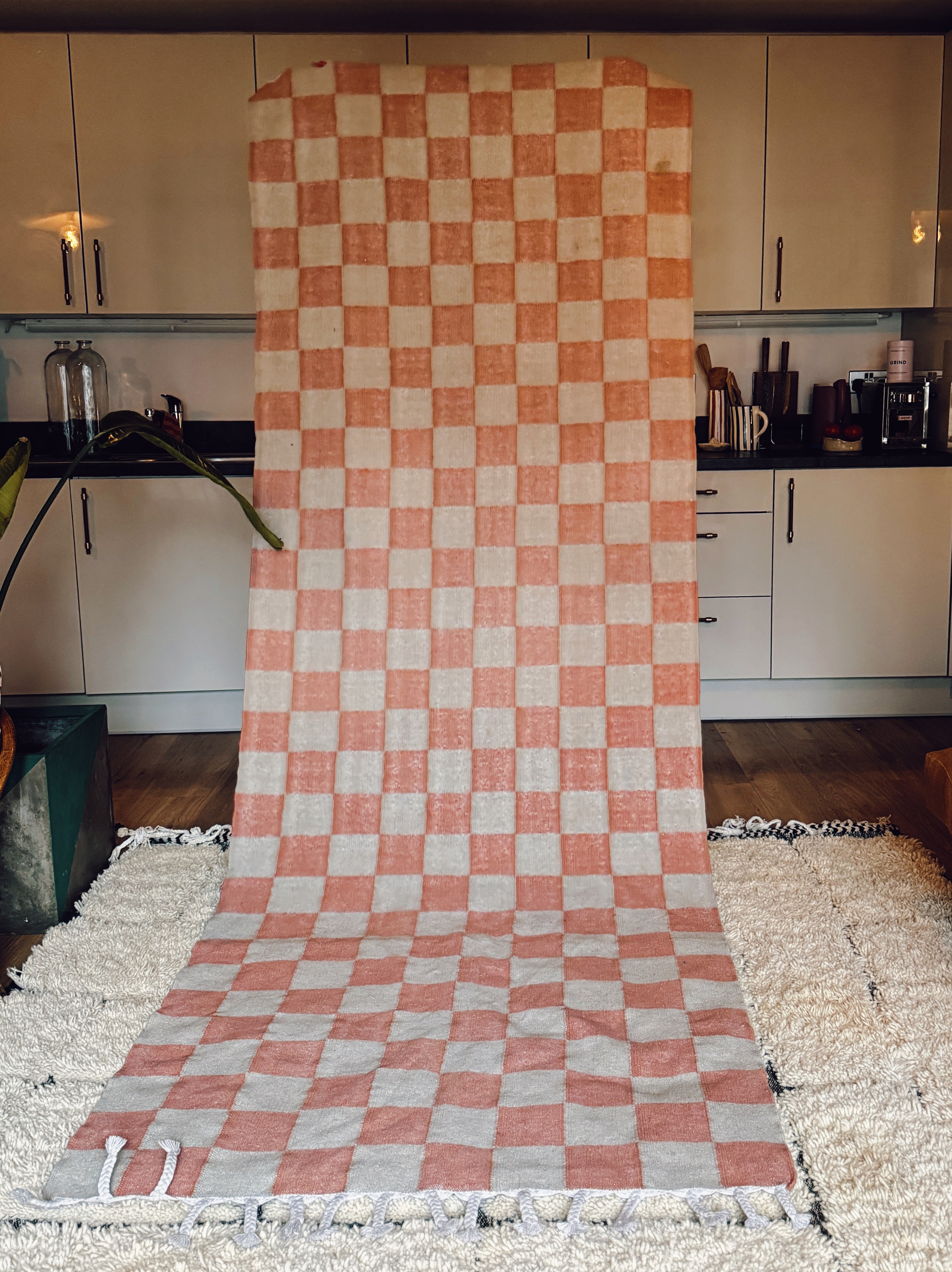 Chequered Wool Rugs