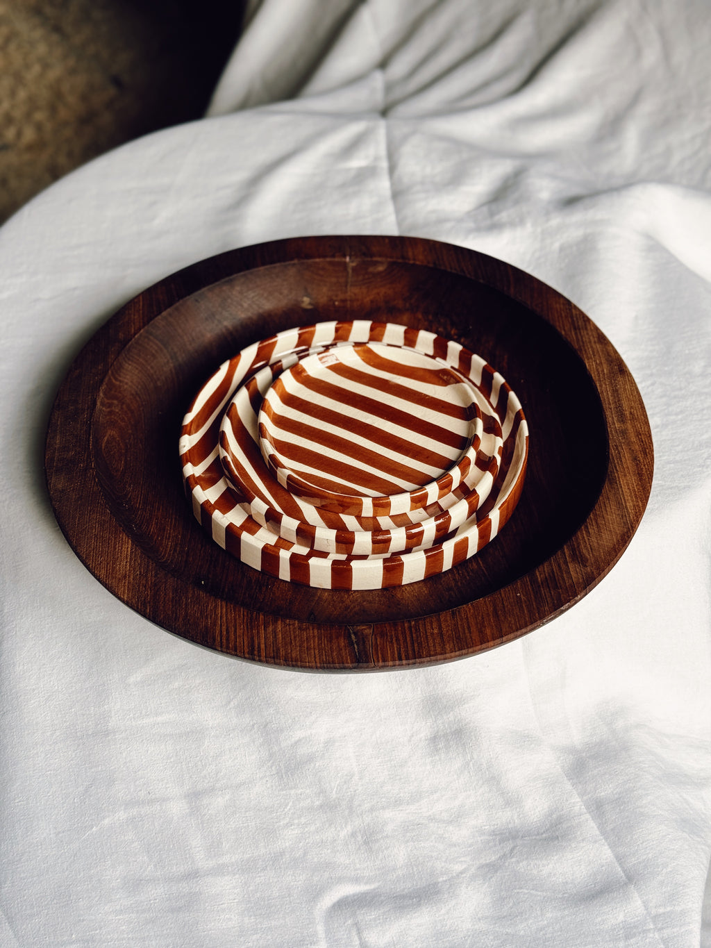 Large Wooden Piece/Bowl