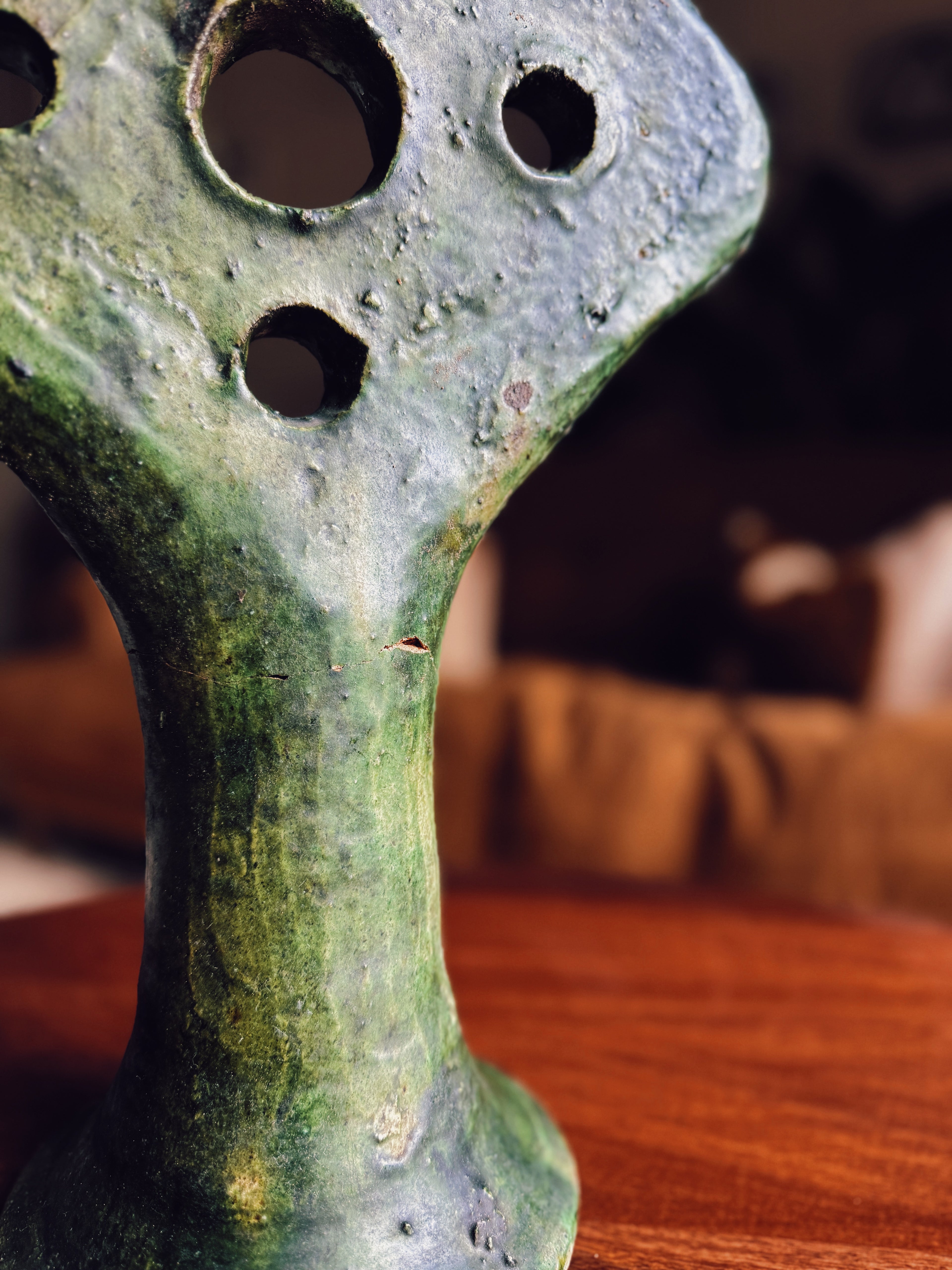 Large Tamgroute Diamond Candle Holder