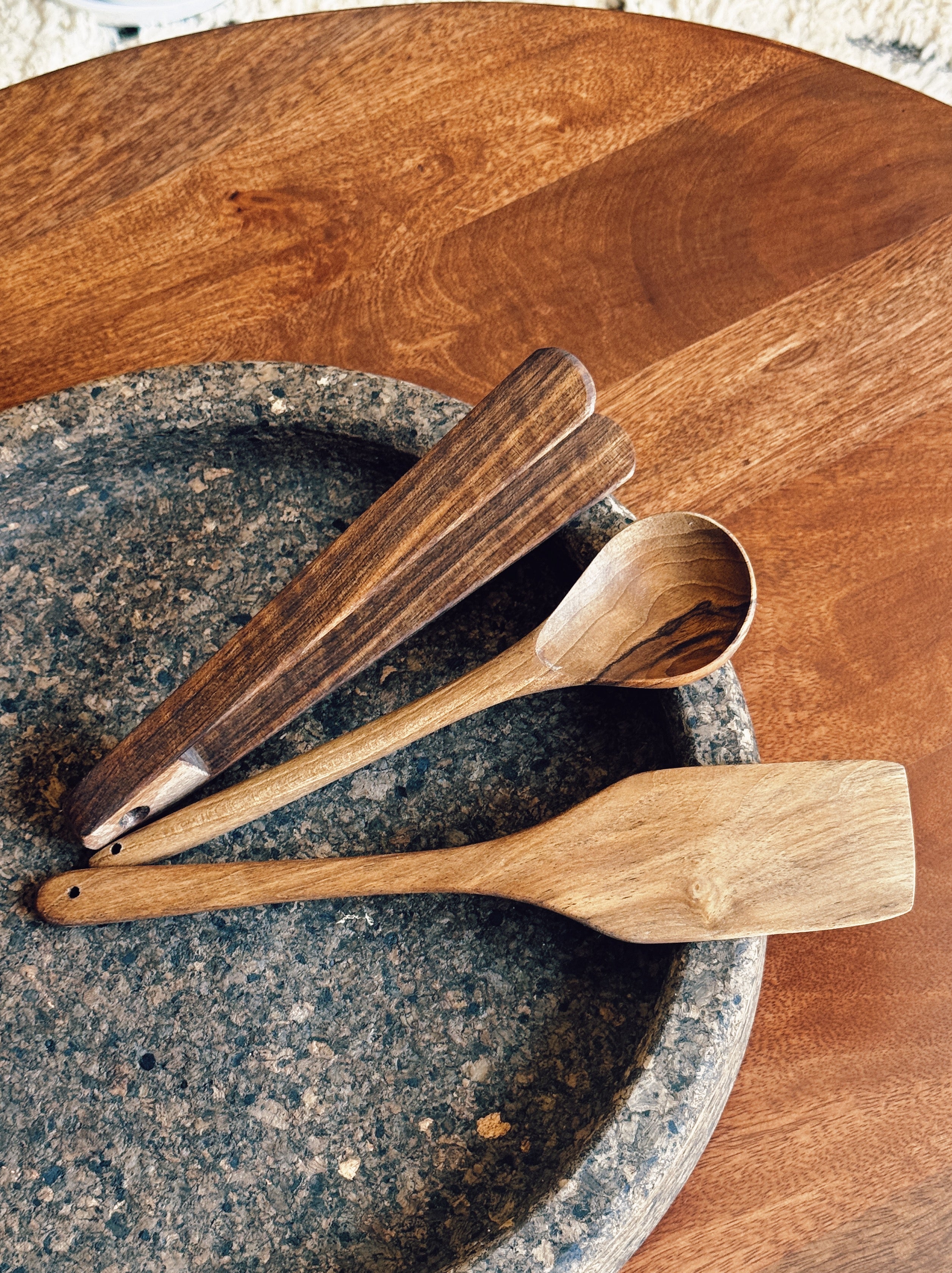 Handcrafted Wooden Kitchen Utensil Set
