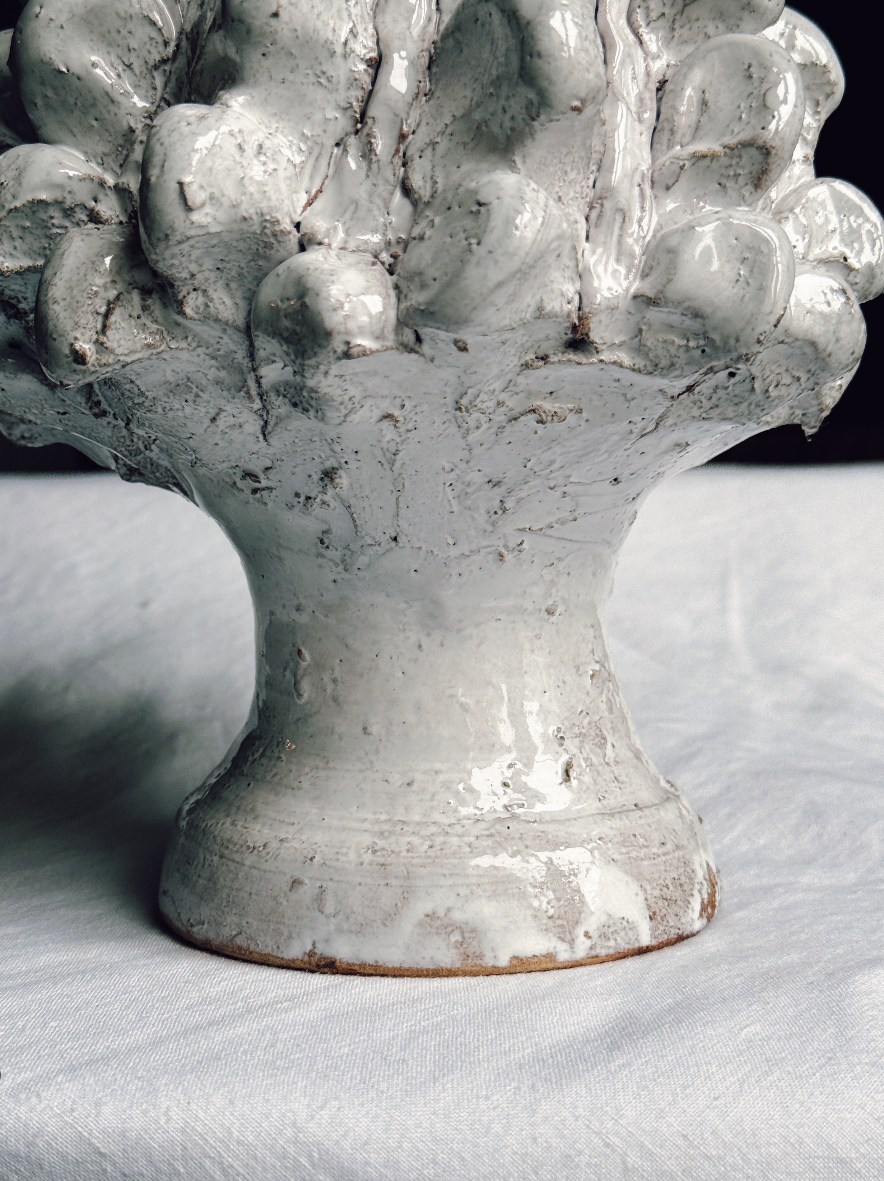 White Tamegroute Sculpture Piece