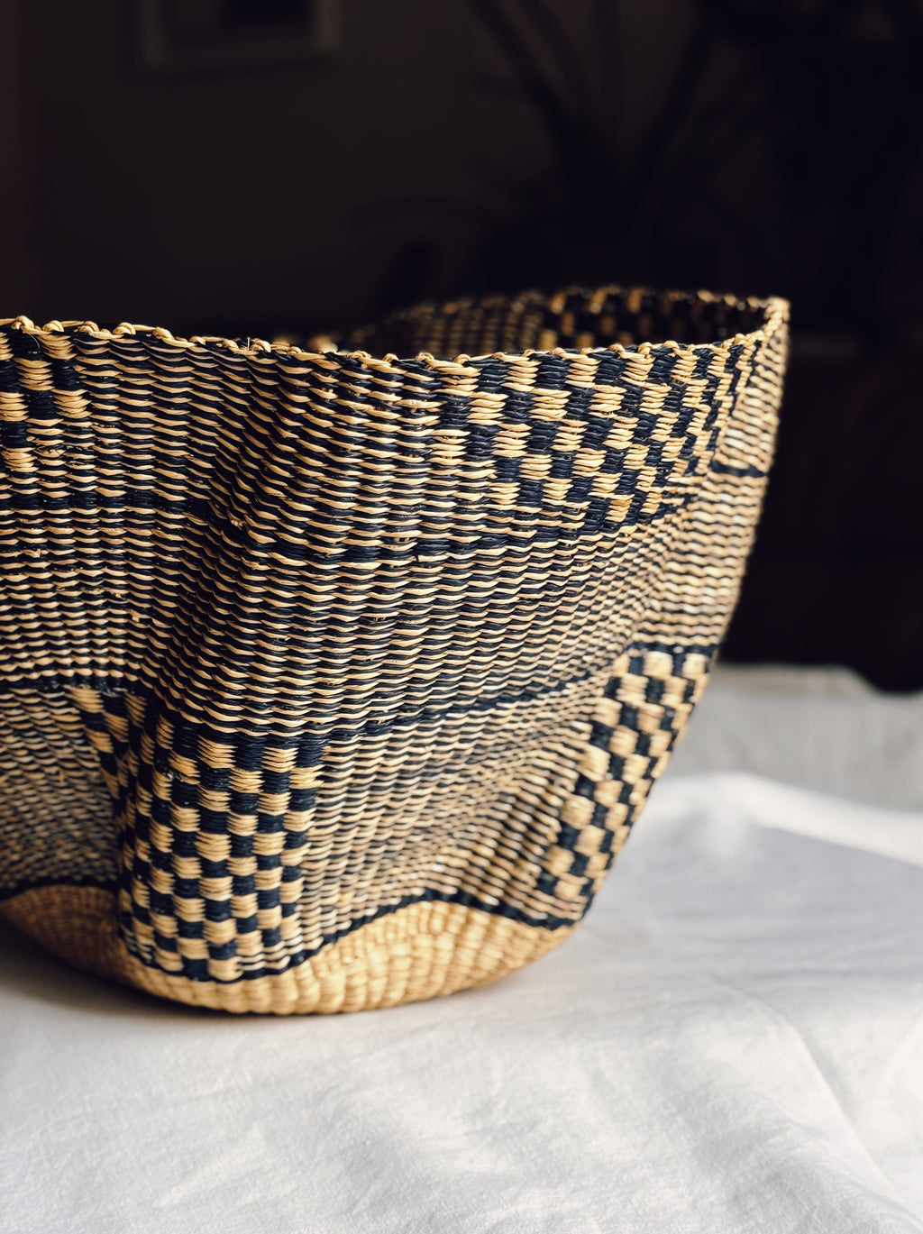 Handwoven Wicker Basket