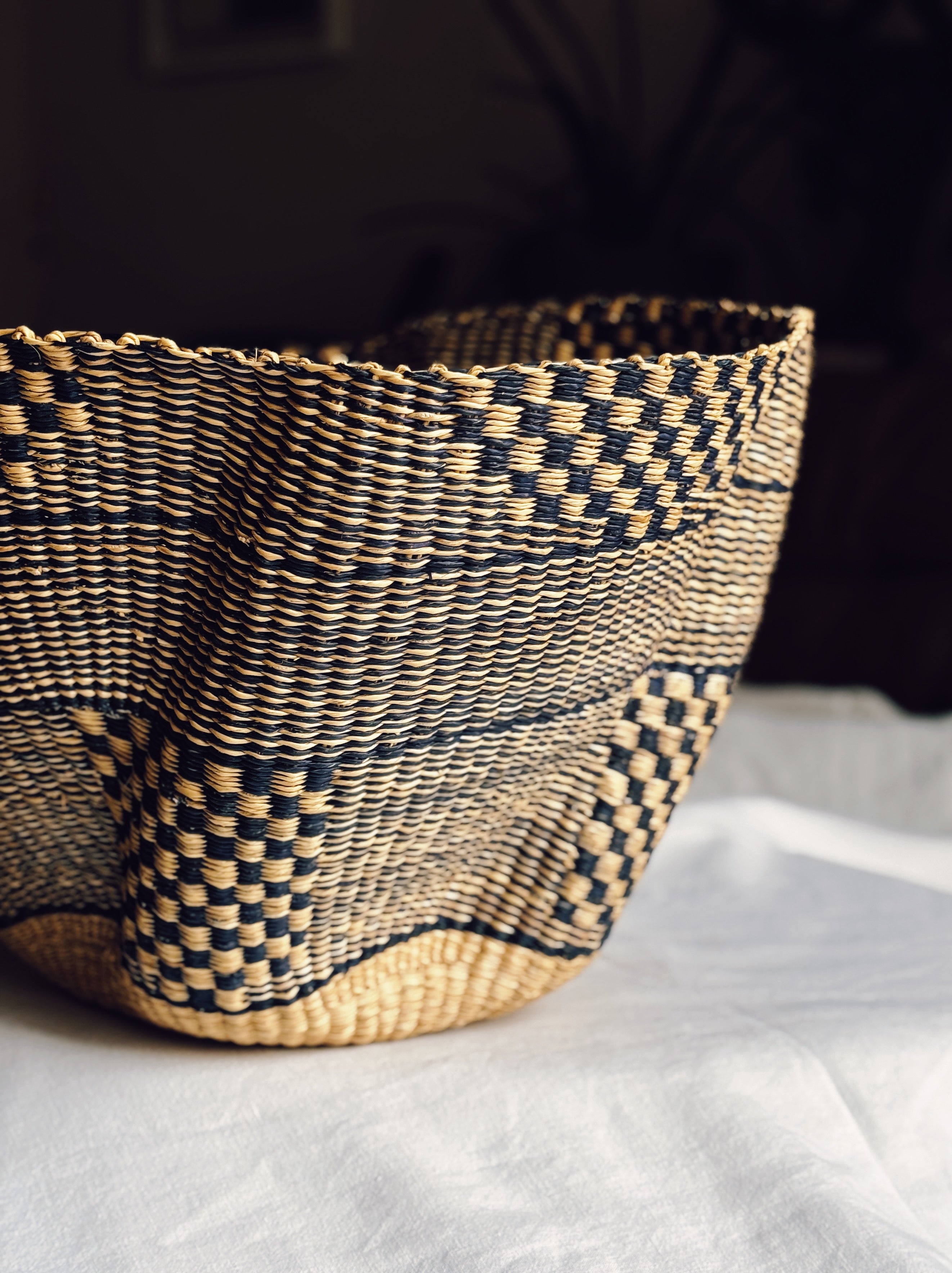 Handwoven Wicker Basket