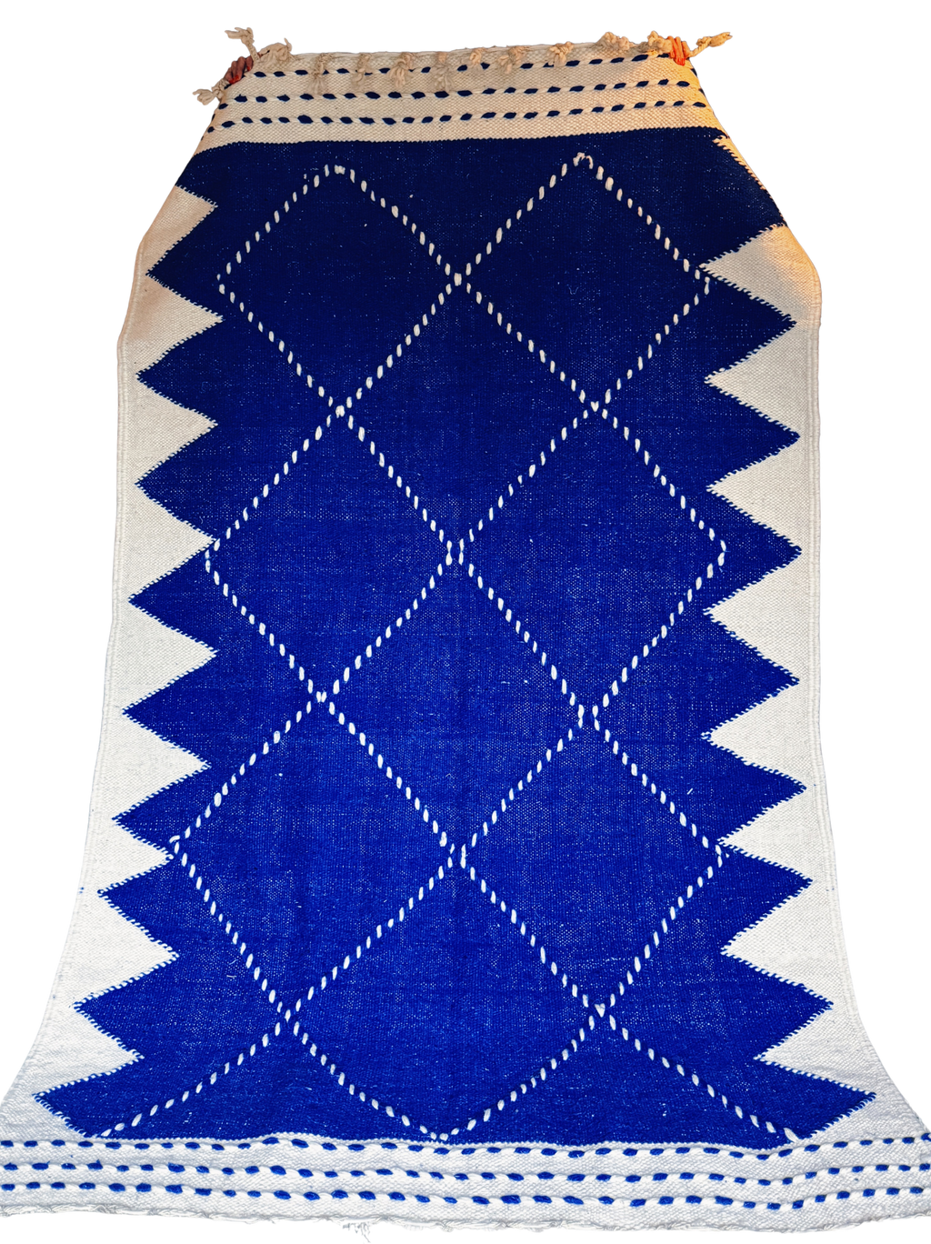 Handwoven Blue Kilim Rug