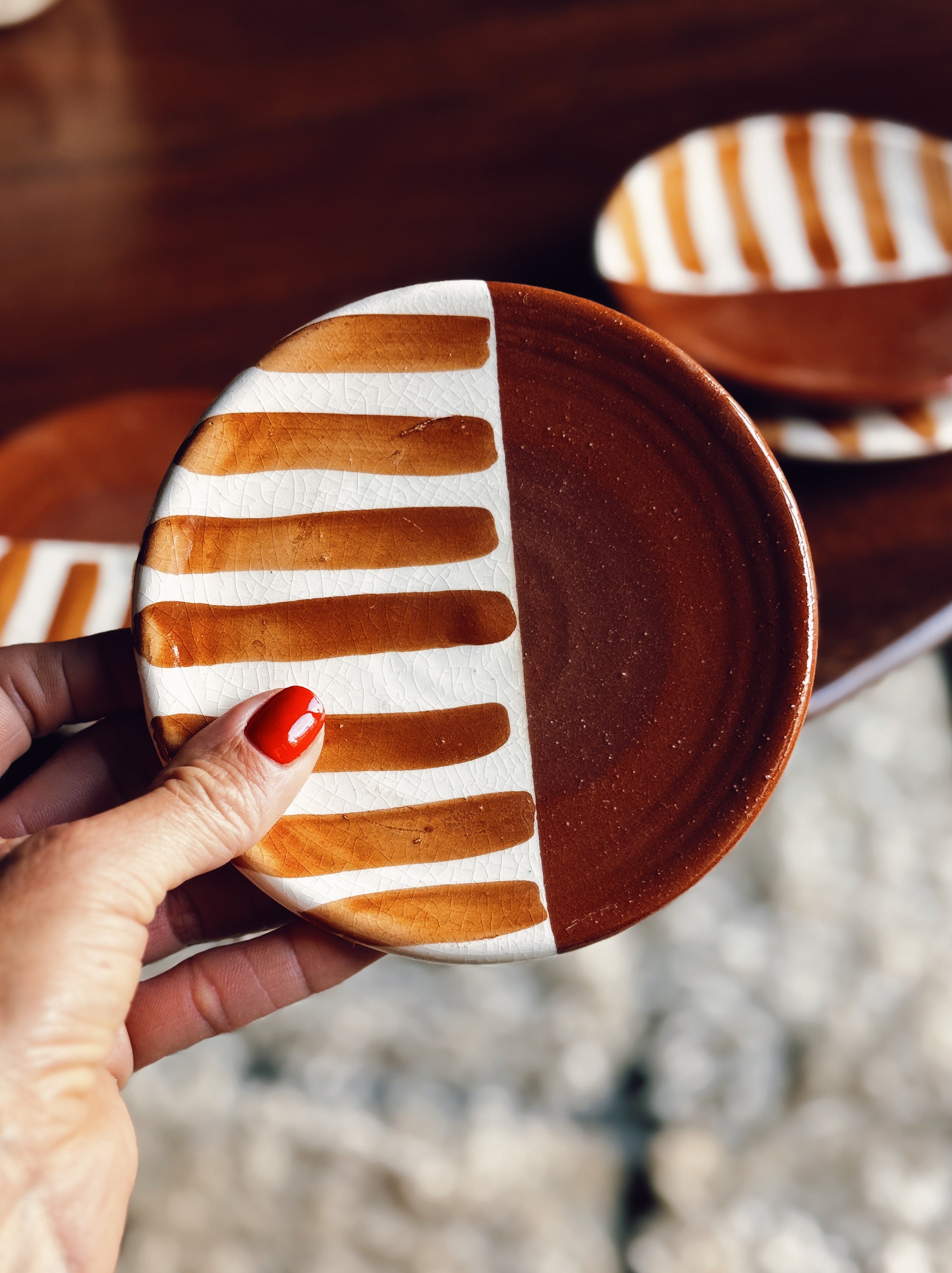 Small Hand-painted Side Plate